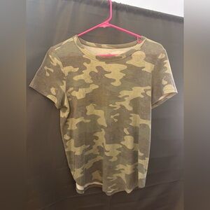 Camo Print T-Shirt